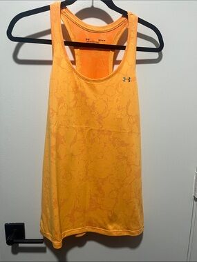 Under Armour Orange Racerback Tank Top